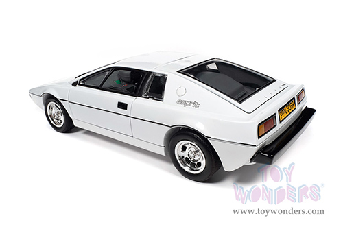 Auto World Silver Screen Machines | James Bond 007 Lotus Esprit S1 Submarine Car "The Spy Who Loved Me" (1971, 1/18 scale diecast model car, White) AWSS132