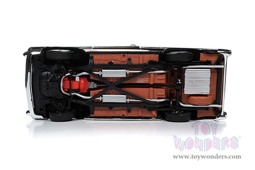 Auto World Silver Screen Machines | James Bond 007 Chevrolet&reg; Bel Air&reg; Convertible - Dr. No (1962) Movie "60 Years of Bond" Series (1957, 1/18 scale diecast model car, Onyx Black) AWSS134