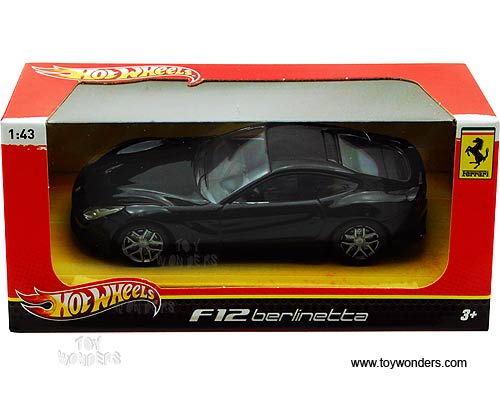 Ferrari F12 Berlinetta Hard Top BCK02R 1/43 scale Mattel Hot