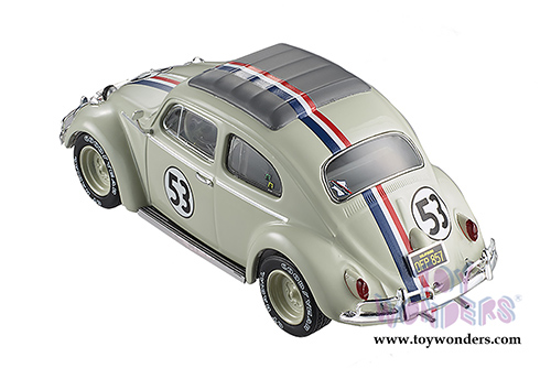 Mattel Hot Wheels Elite - Herbie Goes to Montecarlo Volkswagen #53 (1962, 1/43 scale diecast model car) BLY28