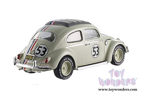 Mattel Hot Wheels Elite - Herbie Goes to Montecarlo Volkswagen #53 (1962, 1/43 scale diecast model car) BLY28
