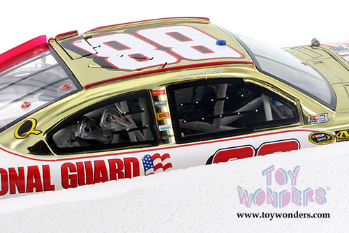 Action Racing Collectables - NASCAR Dale Earnhardt #88 National Guard Chevy Impala SS (2008, 1/24 scale diecast model car, Gold Chrome) C4493