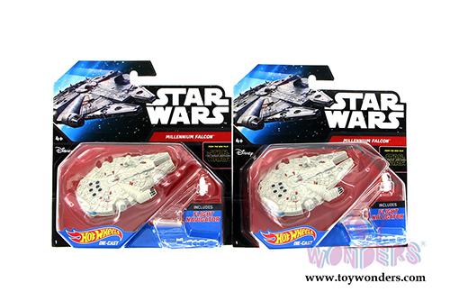 Mattel Hot Wheels - Star Wars Starship Assortment A (Sturdy plastic models, Asstd.) CGW52/998A