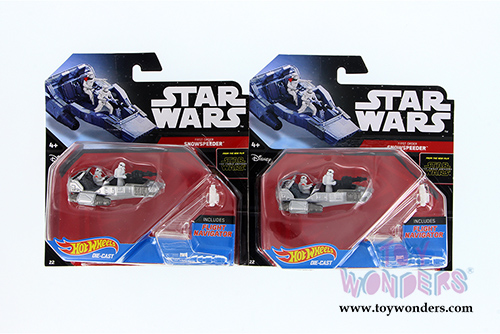 Mattel Hot Wheels - Star Wars Starship Assortment B (Sturdy plastic models, Asstd.) CGW52/998B