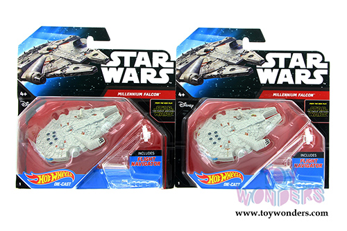 Mattel Hot Wheels - Star Wars Starship Assortment M (Sturdy plastic models, Asstd.) CGW52/999M