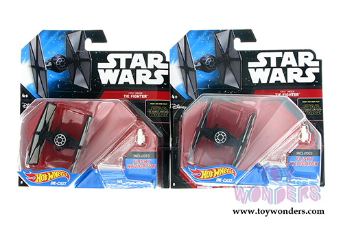 Mattel Hot Wheels - Star Wars Starship Assortment N (Sturdy plastic models, Asstd.) CGW52/999N