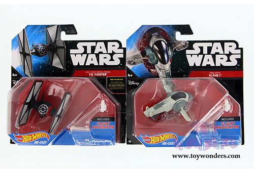 Mattel Hot Wheels - Star Wars Starship Assortment P (Sturdy plastic models, Asstd.) CGW52/999P
