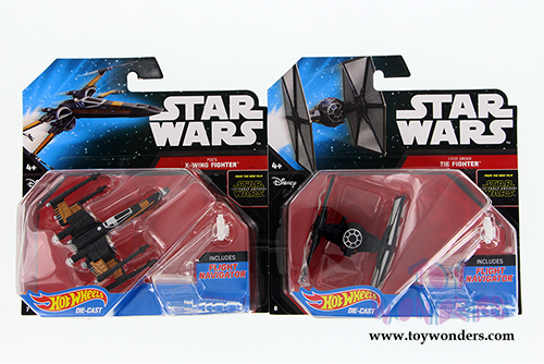 Mattel Hot Wheels - Star Wars Starship Assortment P (Sturdy plastic models, Asstd.) CGW52/999P