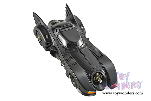 Mattel Hot Wheels - Batman Returns Batmobile (1/18 scale diecast model car, Black) CMC96