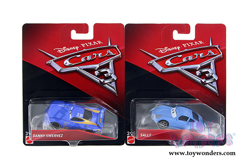 Mattel Disney Pixar - Cars 3 Assortment (1/64 scale diecast model car, Asstd.) DXV29/993L