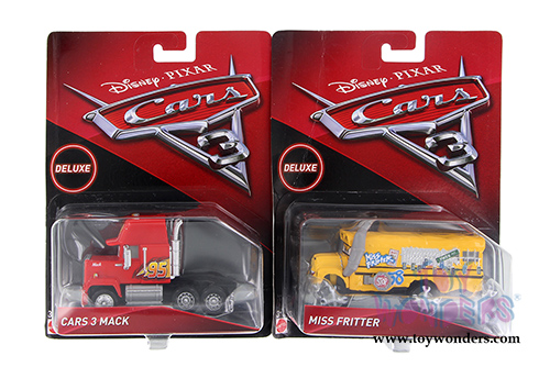 Mattel Disney Pixar - Cars 3 Oversized Assortment (1/64 scale diecast model car, Asstd.) DXV90/999A