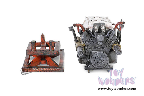 Forces of Valor - German Heavy Tank Destroyer Sd.Kfz.186 Jagdtiger (With Ferdinand Design Bogie & Road Wheel) (1/32 scale diecast model car, Camouflage Forest) FOV-801065A