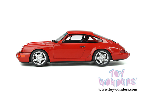 GT Spirit - Porsche 911 964 Carrera RS 3.6 Club Sport Hardtop (1992, 1/18 scale resin model car, Indian Red) GT060