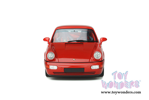 GT Spirit - Porsche 911 964 Carrera RS 3.6 Club Sport Hardtop (1992, 1/18 scale resin model car, Indian Red) GT060