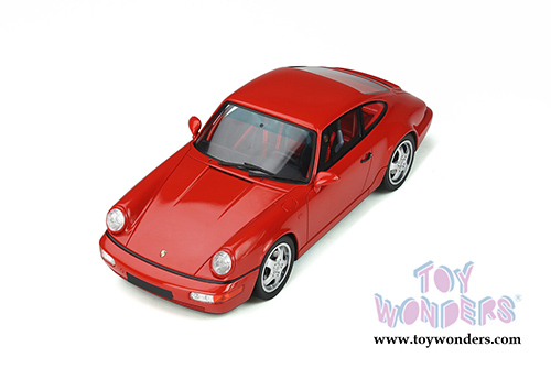 GT Spirit - Porsche 911 964 Carrera RS 3.6 Club Sport Hardtop (1992, 1/18 scale resin model car, Indian Red) GT060