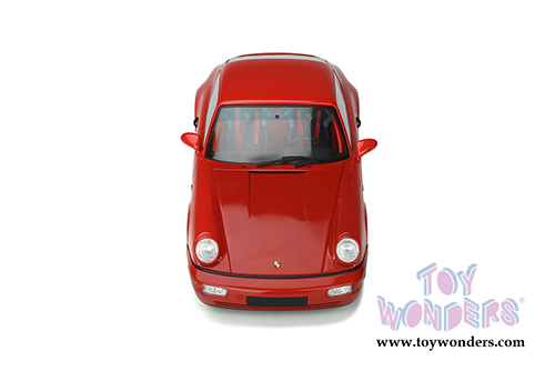GT Spirit - Porsche 911 964 Carrera RS 3.6 Club Sport Hardtop (1992, 1/18 scale resin model car, Indian Red) GT060