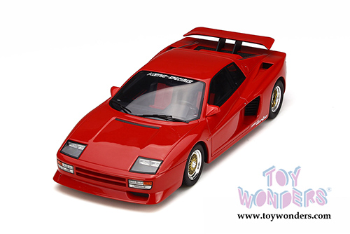 GT Spirit - Ferrari Koenig Testarossa Twin-Turbo Rosso corsa Hardtop (1966, 1/18 scale resin model car, Red) GT124