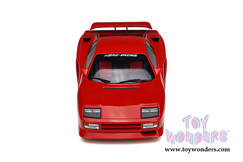 GT Spirit - Ferrari Koenig Testarossa Twin-Turbo Rosso corsa Hardtop (1966, 1/18 scale resin model car, Red) GT124