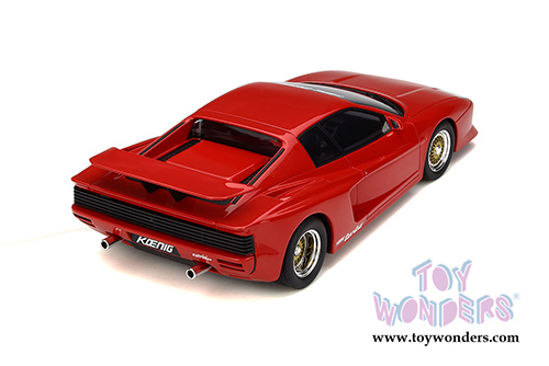 GT Spirit - Ferrari Koenig Testarossa Twin-Turbo Rosso corsa Hardtop (1966, 1/18 scale resin model car, Red) GT124