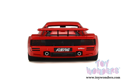 GT Spirit - Ferrari Koenig Testarossa Twin-Turbo Rosso corsa Hardtop (1966, 1/18 scale resin model car, Red) GT124