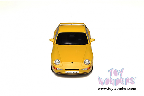 GT Spirit - Porsche 968 Club Sport Hard Top (1/18 scale resin model car, Yellow) GT129
