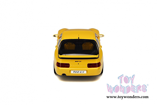 GT Spirit - Porsche 968 Club Sport Hard Top (1/18 scale resin model car, Yellow) GT129