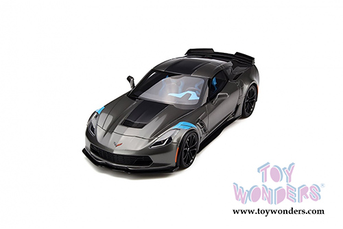 GT Spirit - Chevrolet&reg; Corvette&reg; Grand Sport Hardtop (2017, 1/18 scale resin model car, Gray) GT151