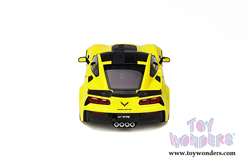 GT Spirit - Chevrolet&reg; Corvette&reg; Z06 CR-7 Hard Top (2016, 1/18 scale resin model car, Yellow) GT171