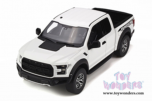 GT Spirit - Ford F150 Raptor Pickup Truck (2017, 1/18 scale resin model car, Oxford White) GT195