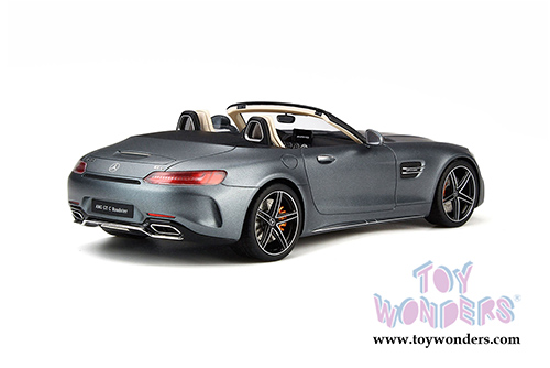 GT Spirit - Mercedes-Benz AMG GT-R Convertible (1/18 scale resin model car, Gray) GT197