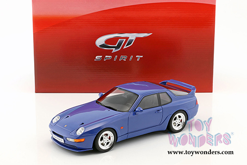GT Spirit - Porsche 968 Turbo S Hardtop (1993, 1/18 scale resin model car, Maritime Blue) GT201