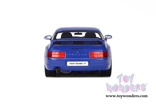 GT Spirit - Porsche 968 Turbo S Hardtop (1993, 1/18 scale resin model car, Maritime Blue) GT201