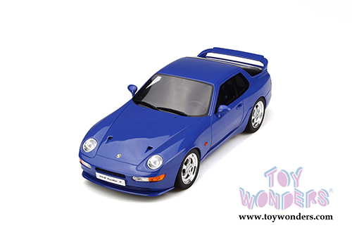 GT Spirit - Porsche 968 Turbo S Hardtop (1993, 1/18 scale resin model car, Maritime Blue) GT201