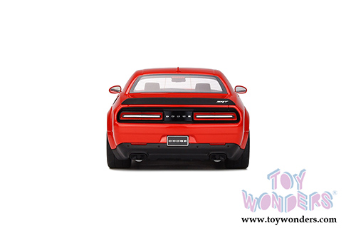 GT Spirit - Dodge Challenger Demon Hardtop (2018, 1/18 scale resin model car, Torred Red) GT213
