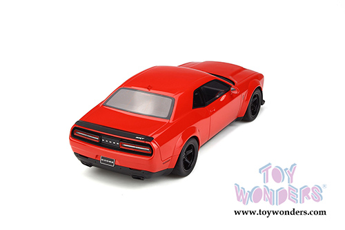 GT Spirit - Dodge Challenger Demon Hardtop (2018, 1/18 scale resin model car, Torred Red) GT213