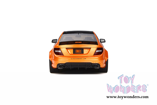 GT Spirit - Mercedes-Benz C63 LB Works (1/18 scale resin model car, Metallic Orange) GT215