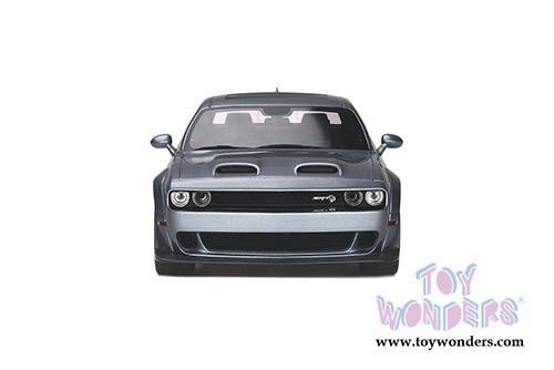 GT Spirit - Dodge Challenger SRT Hellcat Hardtop (1/18 scale resin model car, Silver) GT226