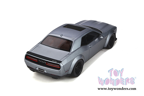 GT Spirit - Dodge Challenger SRT Hellcat Hardtop (1/18 scale resin model car, Silver) GT226