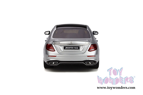 GT Spirit - Mercedes-Benz Amg E 63 S (2017, 1/18 scale resin model car, Iridium Silver/Black) GT230