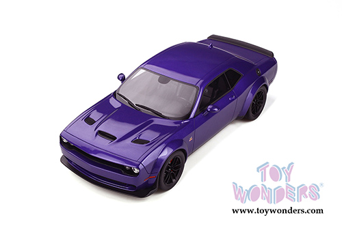 GT Spirit - Dodge Challenger R/T Scat Pack Widebody Hardtop (1/18 scale resin model car, Purple) GT248