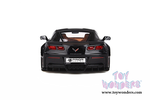 GT Spirit - Chevrolet&reg; Corvette&reg; C7 Prior Design Hardtop (1/18 scale resin model car, Black) GT249