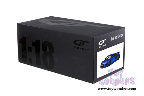 GT Spirit - Audi R8 Performance Parts (1/18 scale resin model car, Blue) GT254