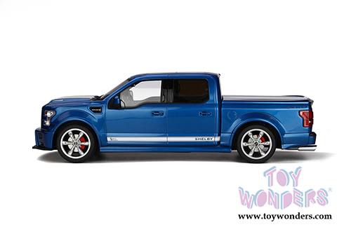 GT Spirit - Ford Shelby F-150 Super Snake Pickup Truck with Bed Cover (1/18 scale resin model car, Blue) GT262