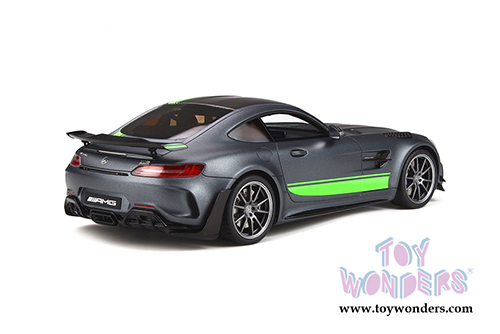 GT Spirit - Mercedes Benz AMG GT-R Pro Hardtop (2019, 1/18 scale resin model car, Dark Gray/Green) GT265