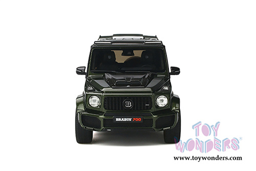 GT Spirit - Brabus 700 Widestar Mercedes-Benz G63 AMG (2020, 1/18 scale resin model car, Designo Olive Green Metallic) GT274