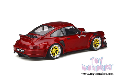 GT Spirit - Porsche Prior Design Custom Widebody Hardtop (1/18 scale resin model car, Red) GT277