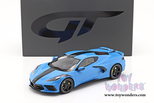 GT Spirit - Chevrolet&reg; Corvette&reg; C8 Hardtop (2020, 1/18 scale resin model car, Rapid Blue) GT286