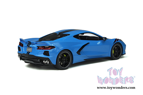 GT Spirit - Chevrolet&reg; Corvette&reg; C8 Hardtop (2020, 1/18 scale resin model car, Rapid Blue) GT286