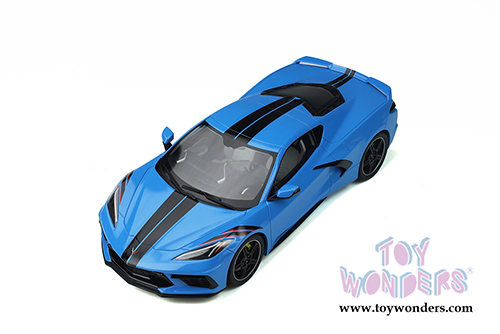 GT Spirit - Chevrolet&reg; Corvette&reg; C8 Hardtop (2020, 1/18 scale resin model car, Rapid Blue) GT286
