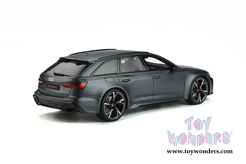 GT Spirit - Audi RS6 Avant C8 Hardtop (2020, 1/18 scale resin model car, Matte Daytona Gray) GT289
